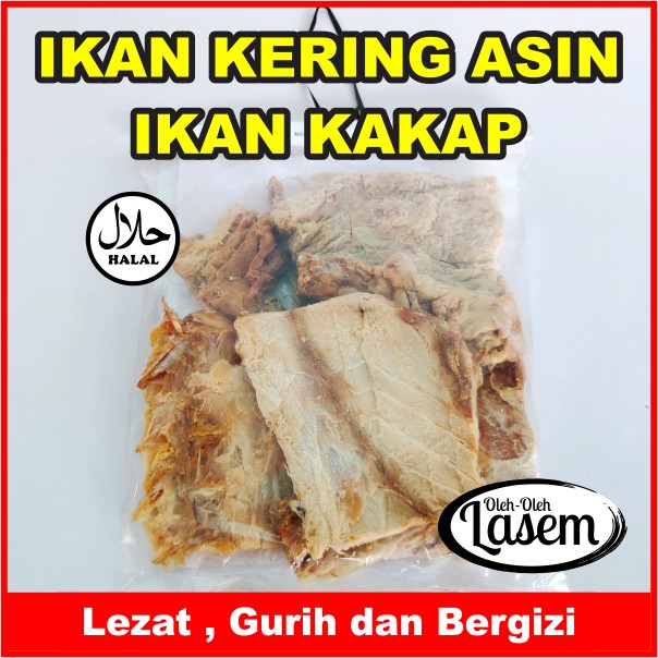 

IKAN KERING ASIN IKAN KAKAP B OLEH-OLEH LASEM REMBANG / KHAS REMBANG / KHAS BONANG