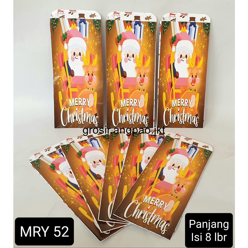 

ANGPAO NATAL ANGPAU MERRY CHRISTMAS HONGBAO AMPLOP NATAL UKURAN PANJANG MURAH MERIAH FREE ONGKIR READY
