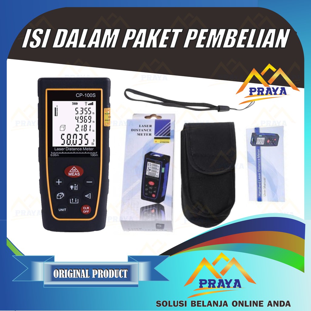 100m laser distance meter / meteran laser / rangefinder / 100 meter