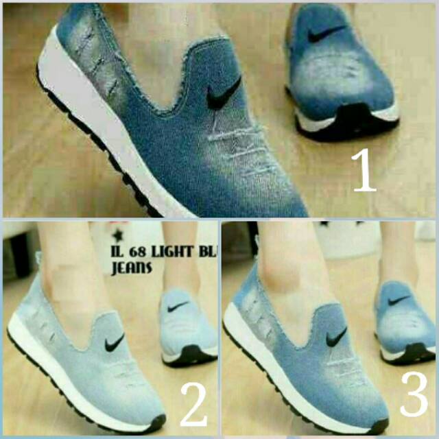 Slip on nike jeans