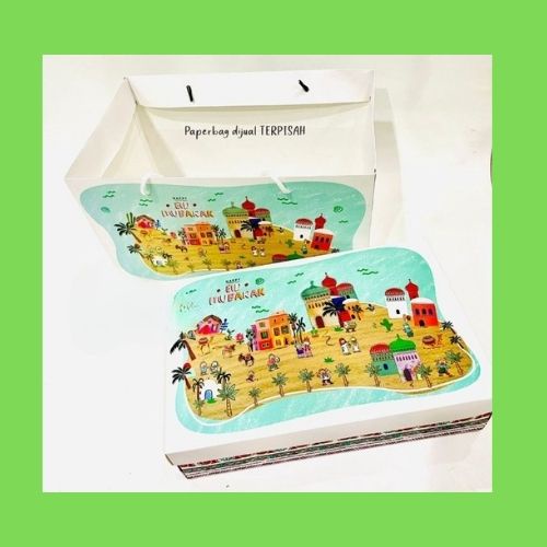 

Box Sekat Kuker Hampers Lebaran Box Dus Kue Kering Kotak Hampers Kardus packing Kue Kering 350gr Box Hampers Kotak kado Idul Fitri Box Sekat Kuker (5pcs)