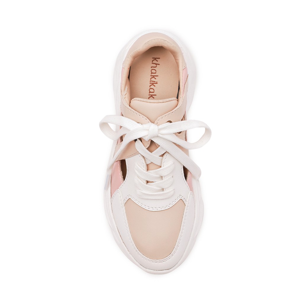 KHK by Khakikakiku Vensha Pinky White Sneakers