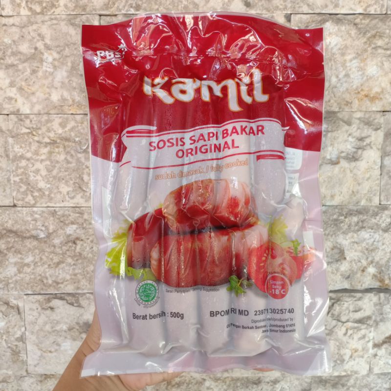 

Kamil Sosis Sapi Bakar Original Mini 500 gram