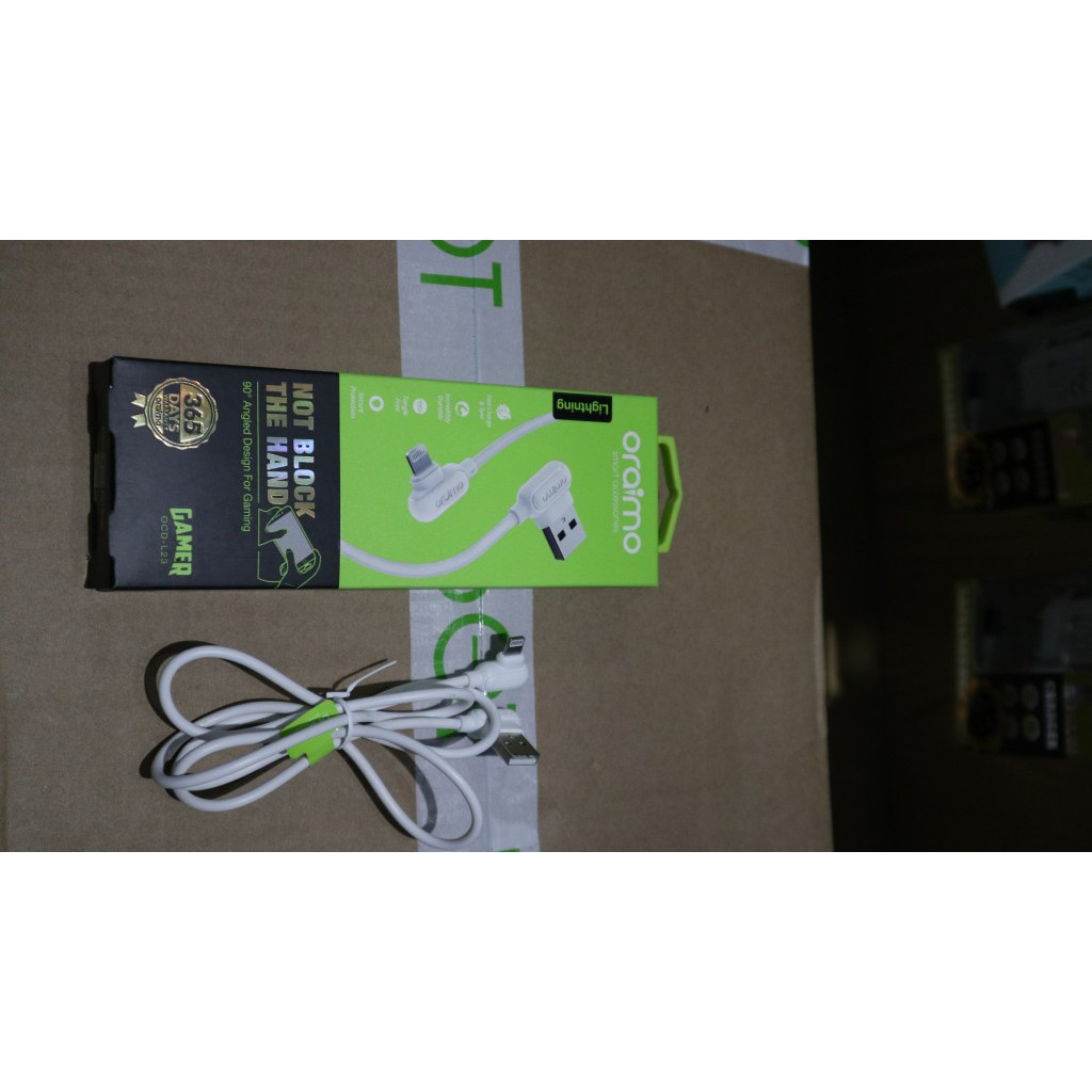 KABEL DATA GAMING SIKU LIGHNING ORAIMO OCD-L23 FAST CHARGING GARANSI 1 TH