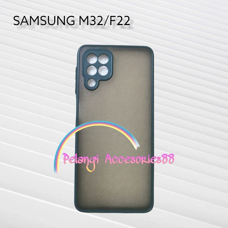 CASE SAMSUNG M32 / F22 / A22 4G SOFTCASE CASE DOVE CASE FULL COLOUR