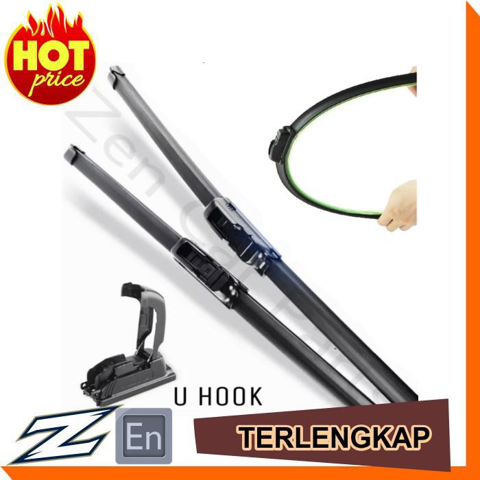 WIPER BLADE FRAMELESS WIPER UNTUK 14INCH SAMPAI 26INCH