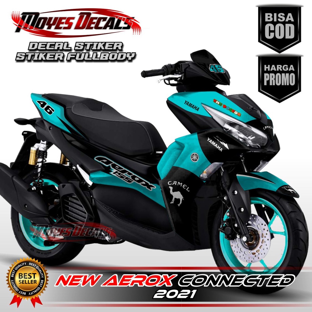 Decal Stiker Motor Aerox New 155 Fullbody Stiker Decal Motor Fullbody Decall Stiker Aerox New 155 Mo