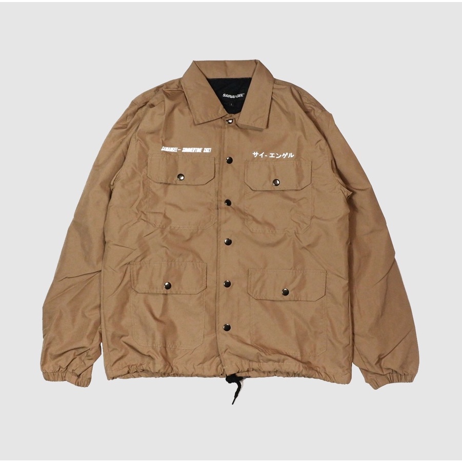Sainangel Coach Jacket "Kakkoii" Khaki