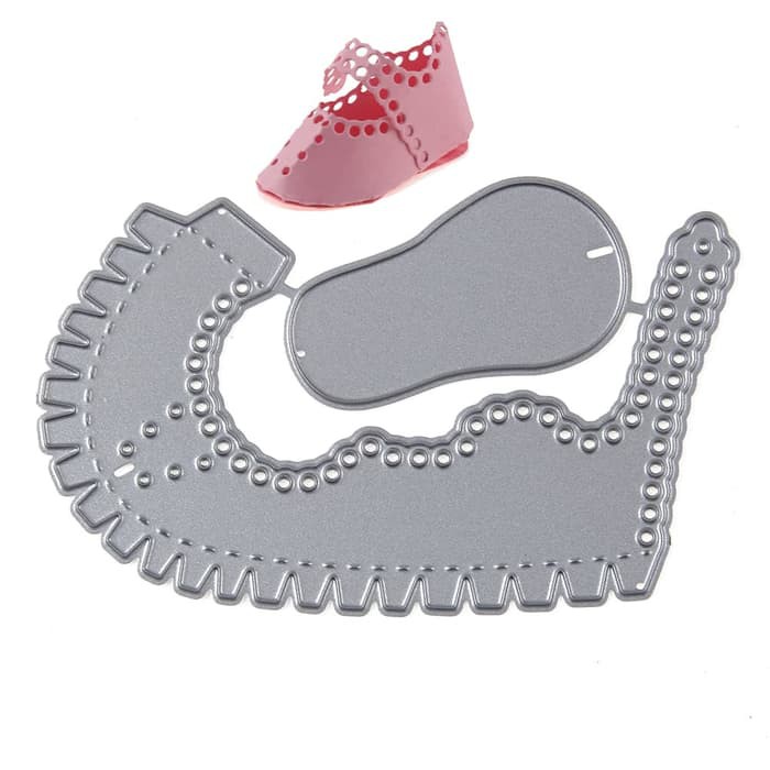 

Cutting Dies - Girs Doll Shoes Pattern (2Pcs)