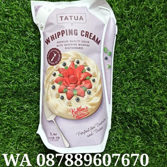 

♣ Tatua Whipping Cream (Dairy Cream) 1 liter ♪