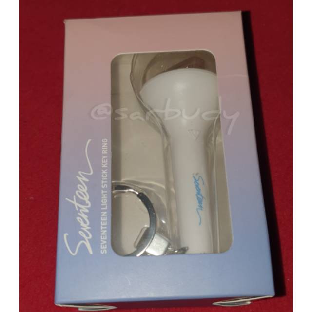 SEVENTEEN LIGHTSTICK KEYRING - MINI KEYRING CARAT BONG