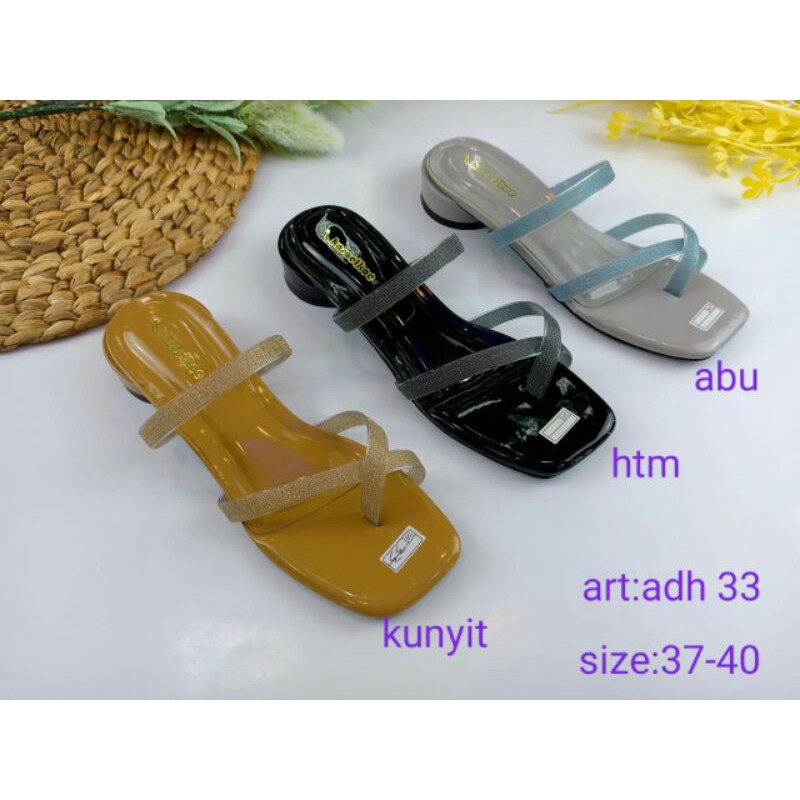 arsykoleksii sandal cantik/Kasoetkoe ADH 33/elegan heels 3 cm