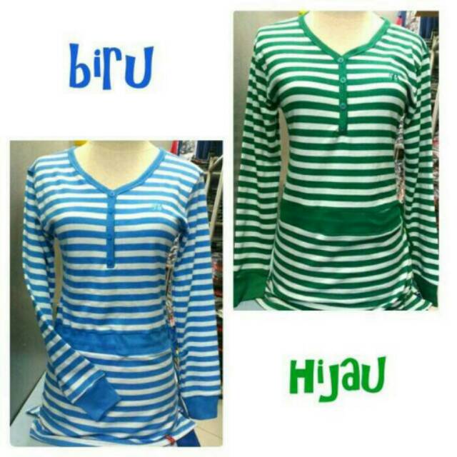 KAOS SALUR WANITA LENGAN PANJANG