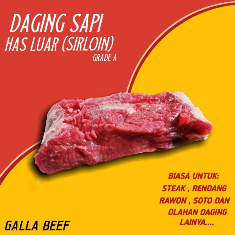 

HAS LUAR SIRLOIN SEGAR