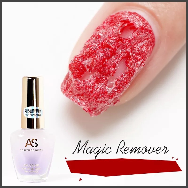 [FLASHES] MAGIC REMOVER NAIL GEL 15ml Remover Kutek Gel