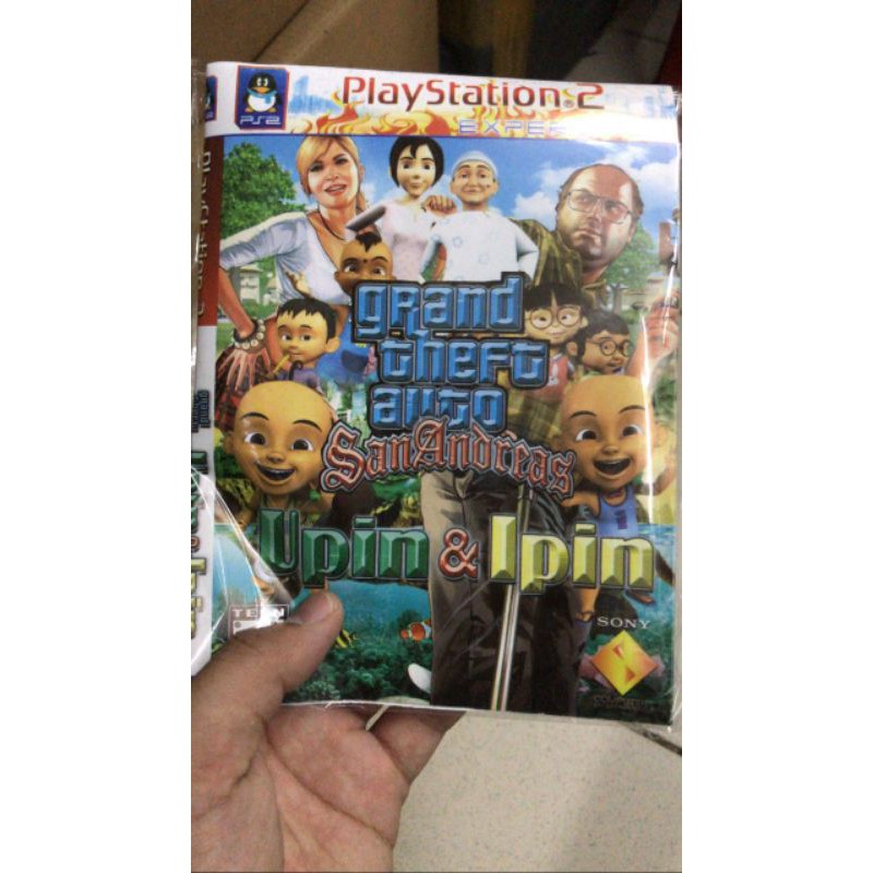 Kaset Game PS 2 - Play Station 2 GTA San Andreas UPIN & IPIN