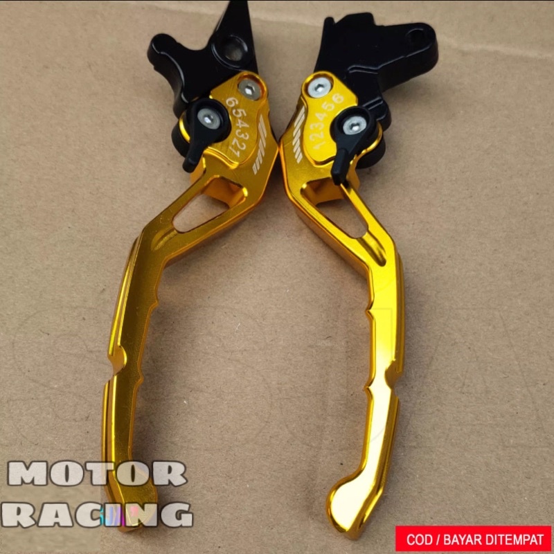 Handle Rem Stelan TIGER,SATRIA FU, CB150R, Megapro, Verza, Sonic 150, CBR150R Old/New Full CNC real pict