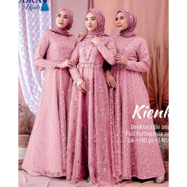 GAMIS PESTA TERBARU MEWAH & ELEGAN