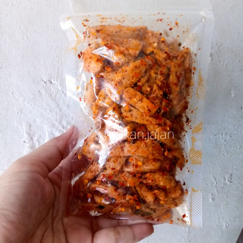 [READY MEDAN]Basreng Viral/Basreng Pedas/Stik Basreng/Bakso Goreng-4