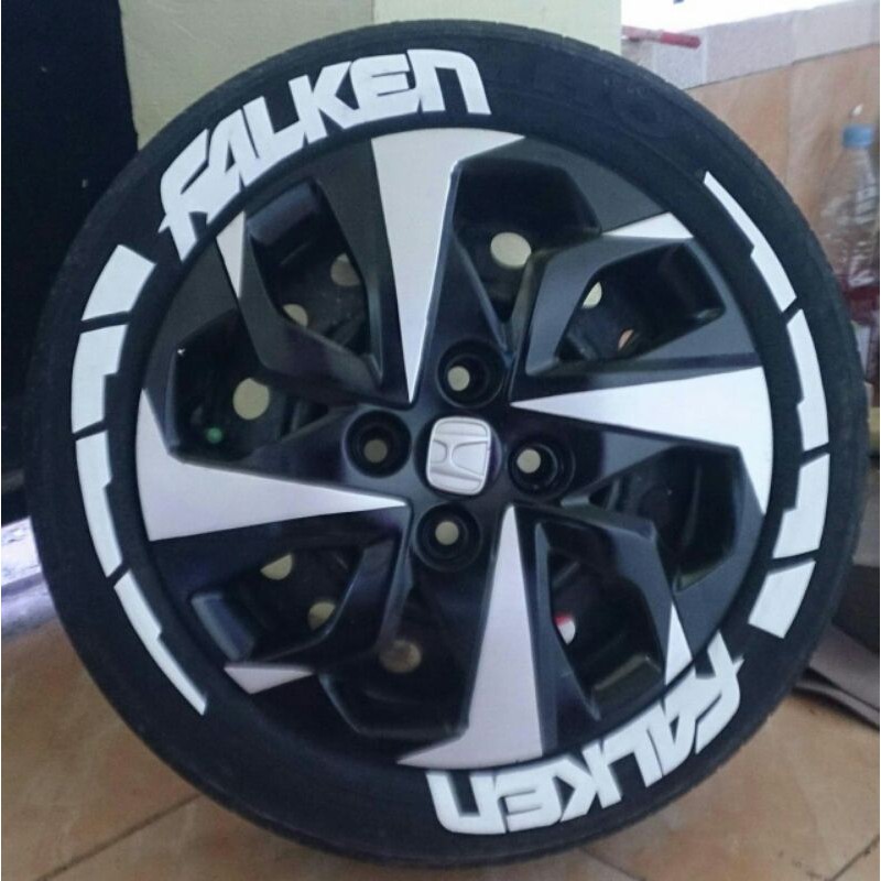 STIKER BAN MOBIL FALKEN KEREN