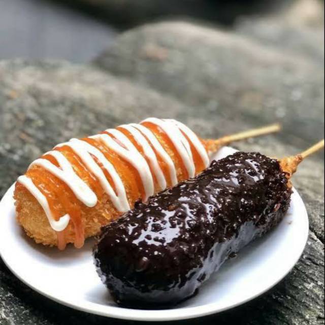 

Mozarella corndog