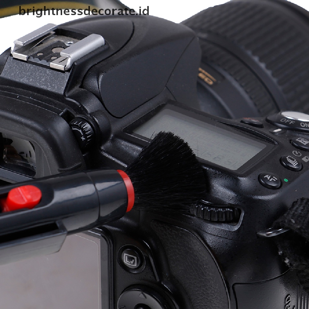 2 Pcs Pena Sikat Pembersih Debu Lensa Kamera Portabel