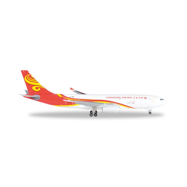 Herpa Hong Kong Airlines Cargo Airbus A330-200F Diecast