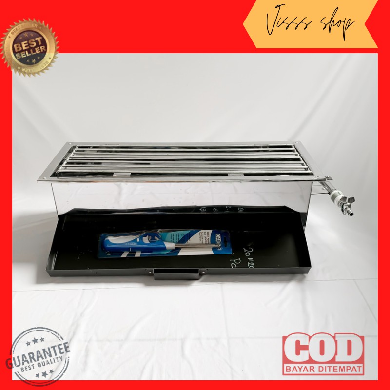 RB Perangkat Memanggang Alat Panggang Bakaran Panggangan Gas Serbaguna Grill Pan