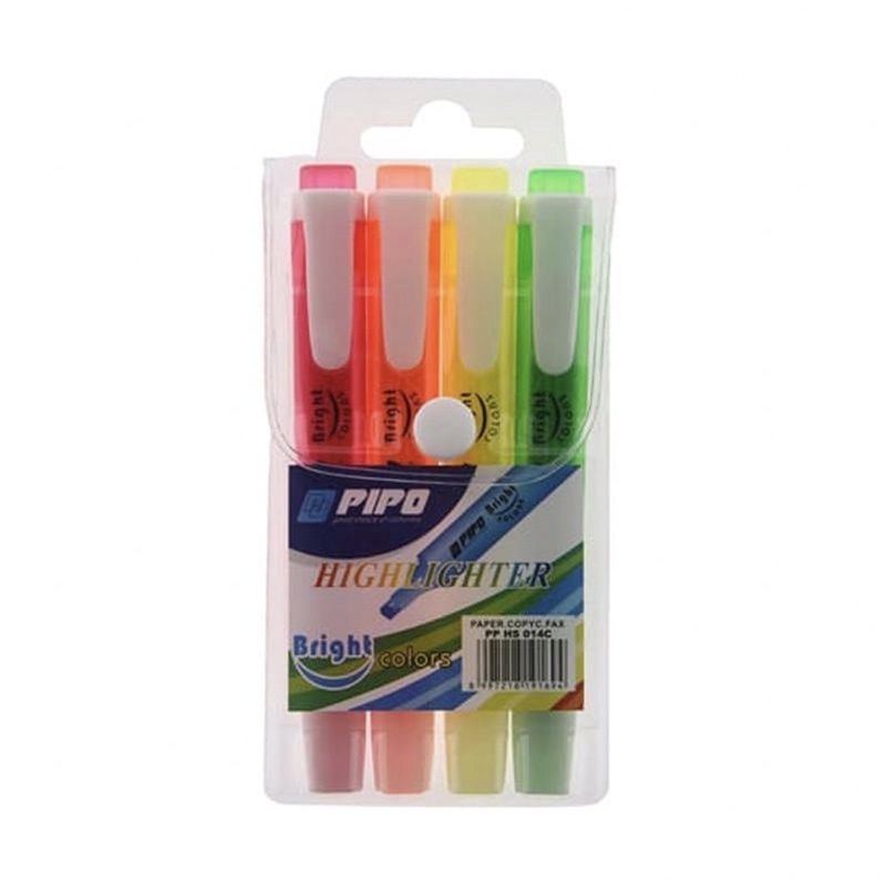 Pipo Highlighter Stabilo [4 pcs]