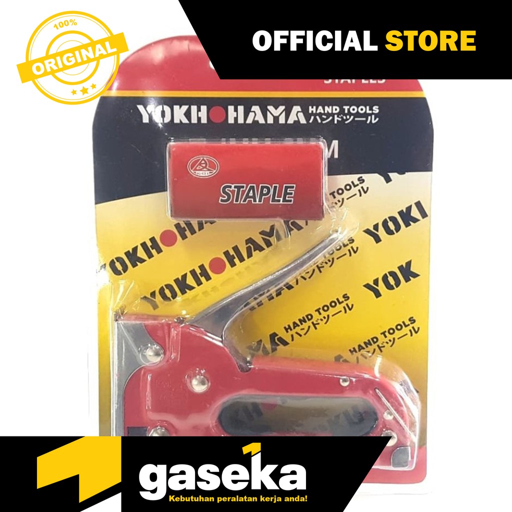 

Alat Staples / Gun Tacker / Tembak Stapler 4-8 mm Yokhohama