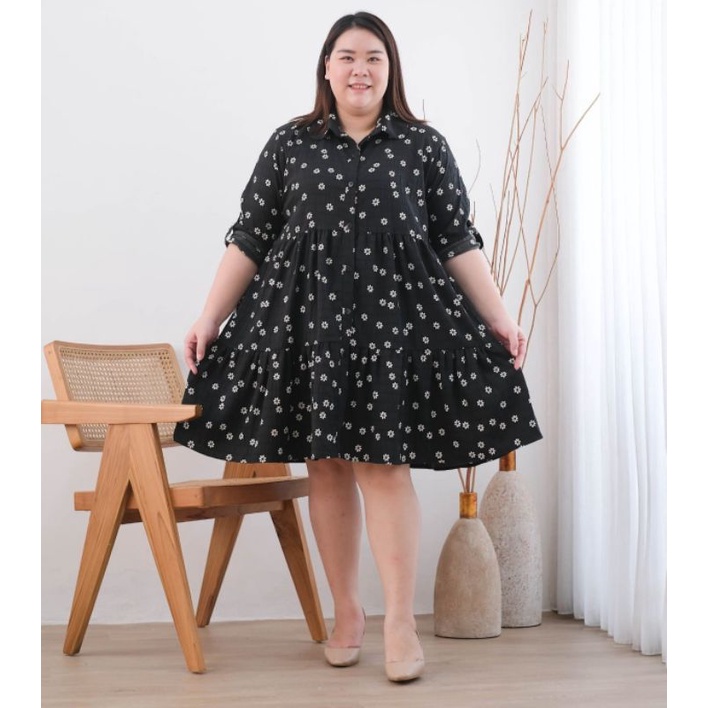 DRESS BIG SIZE TUNIK JUMBO LD 130