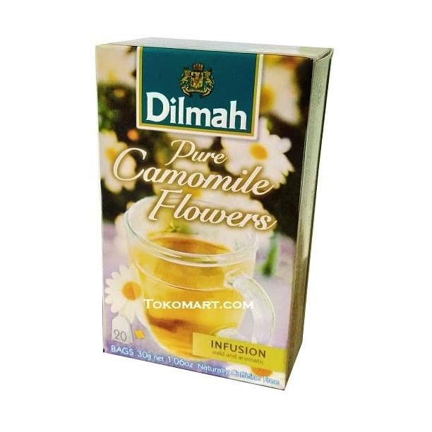

[ COD ] TEH DILMAH PURE CAMOMILE FLOWERS - DILMAH CHAMOMILE TEA No Envelope BERKUALITAS Kode 1450