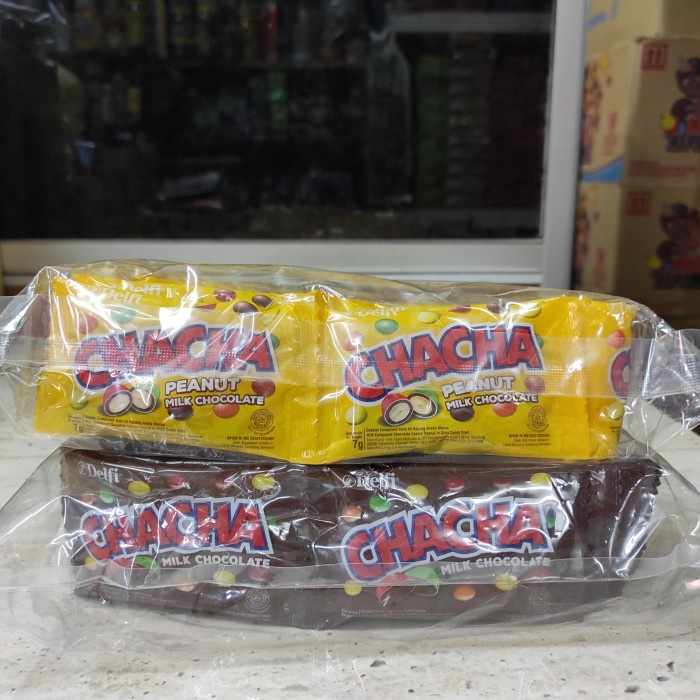 

COKELAT- CHACHA 7 GRAM (1 RENCENG ISI 30 PCS) - MILK -COKELAT.