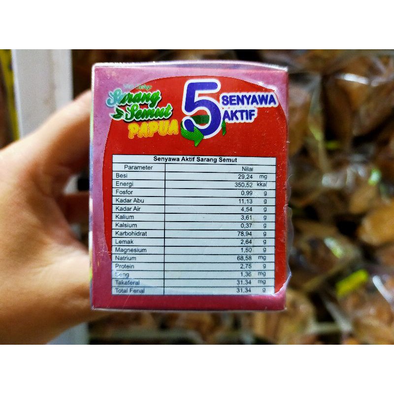 

teh sarang semut papua