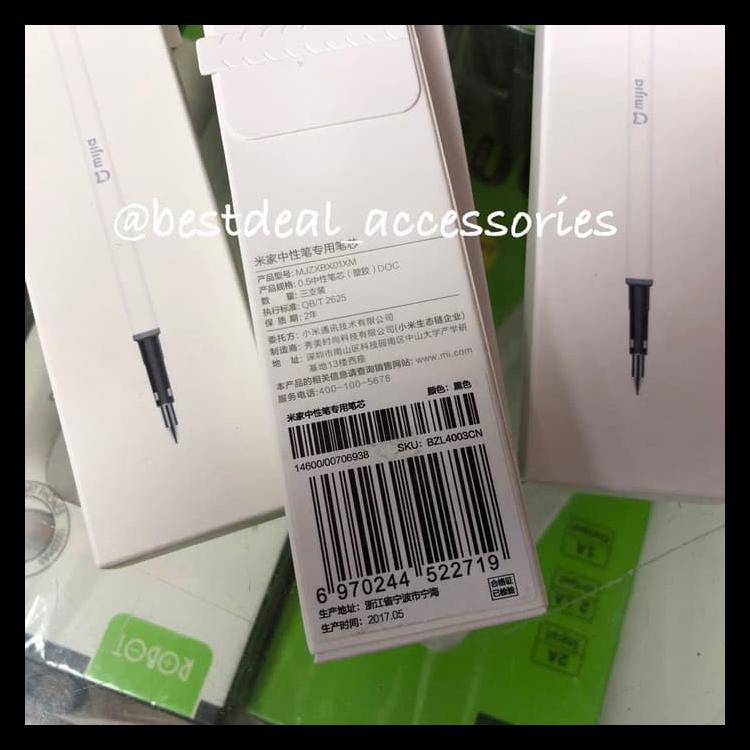 

HOT PROMO XIAOMI MI PEN REFILL TINTA MIJIA MIKUNI JAPAN INK PREMIUM - 3PCS PROMO BARANG TERUPDATE