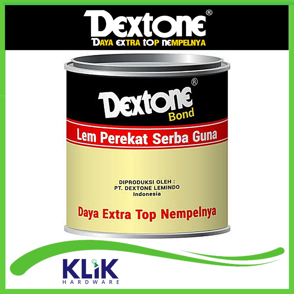 LEM DEXTONE BOND 101 KALENG / LEM SEPATU / LEM SOL SEPATU KARET 100 GR SEPERTI LEM AIBON