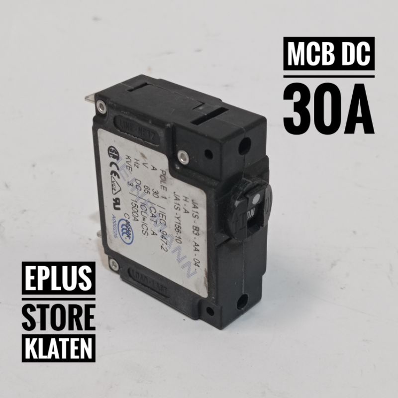 MCB DC 30A 65V HIGH QUALITY HEINEMANN Pengaman Tegangan DC