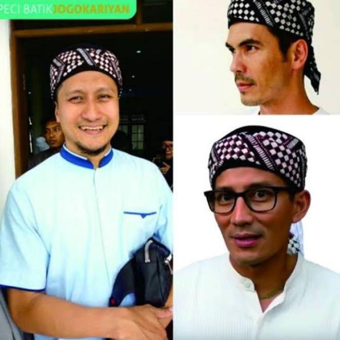 PECI BATIK JOGOKARIYAN KOPIAH KHAS ARTIS SONGKOK BATIK KOPYAH