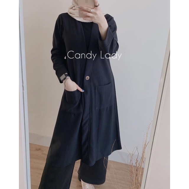 (RPA) CARDIGAN LEXA DAILY BUSUI OUTER CARDI WANITA MOSCREPE PREMIUM