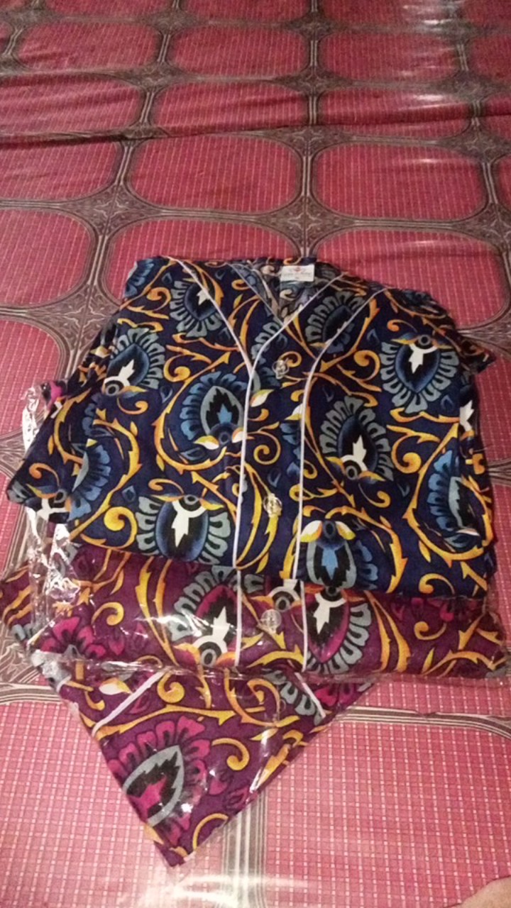 Piyama Batik Bagan (anak-dewasa)