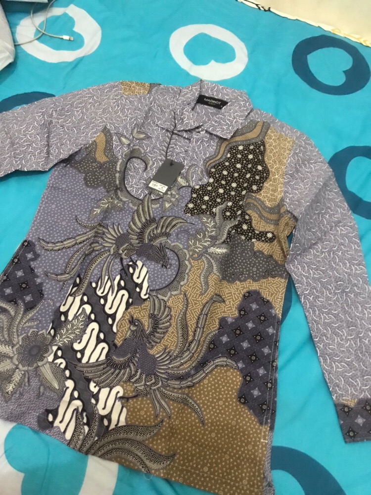 Maginot Kemeja Batik 3.0 Gistara-ls Lengan Panjang Pria