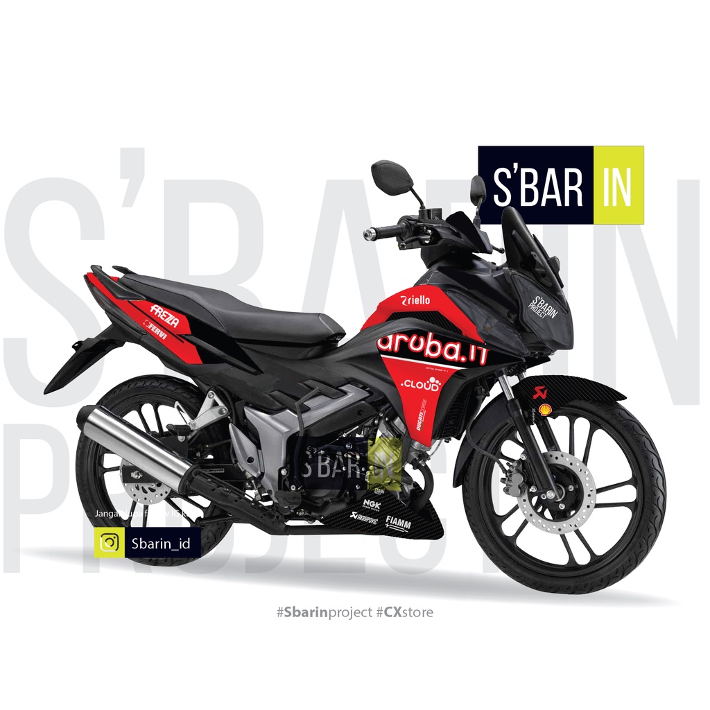 Decal Honda CS1 - WSBK Series I Sbarin Project
