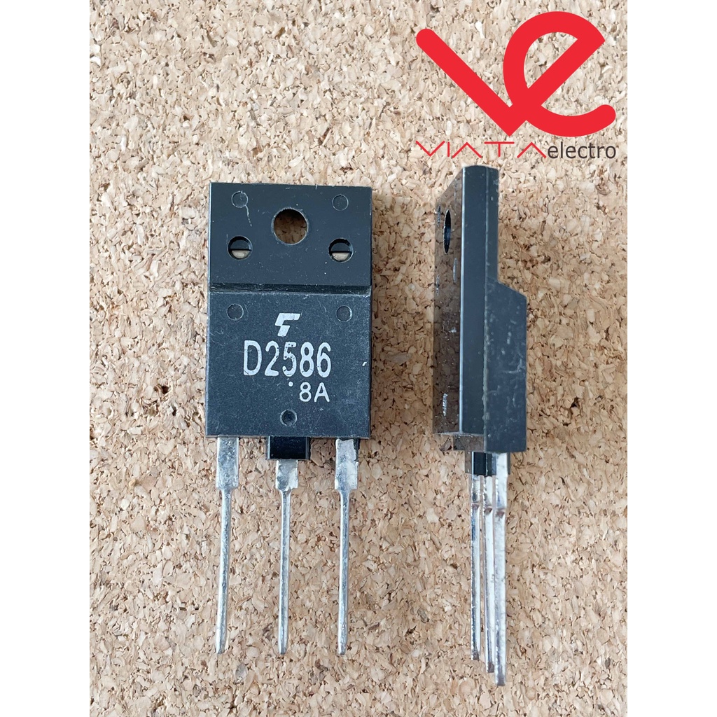 D2586 TRANSISTOR ASLI ORIGINAL (1Bh) TOSHIBA ORI D 2586 ASLI 2SD2586