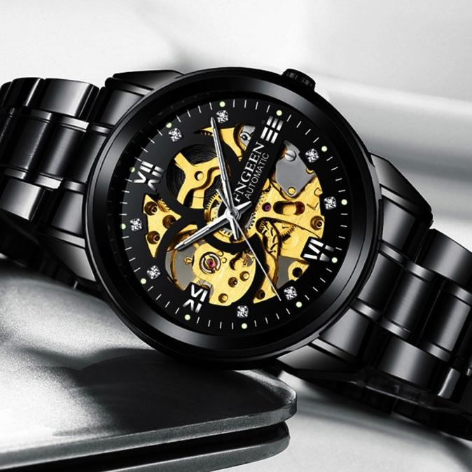 Jam Tangan Pria Otomatis Jam Tahan Air 100% Original Jam Tangan C9