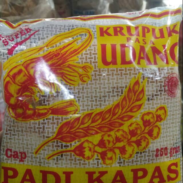 

Krupuk padikapas udang kecil