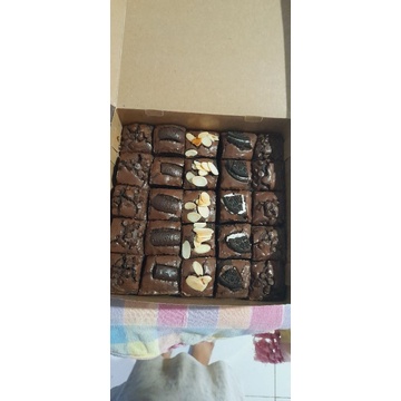 

Fudgy brownies