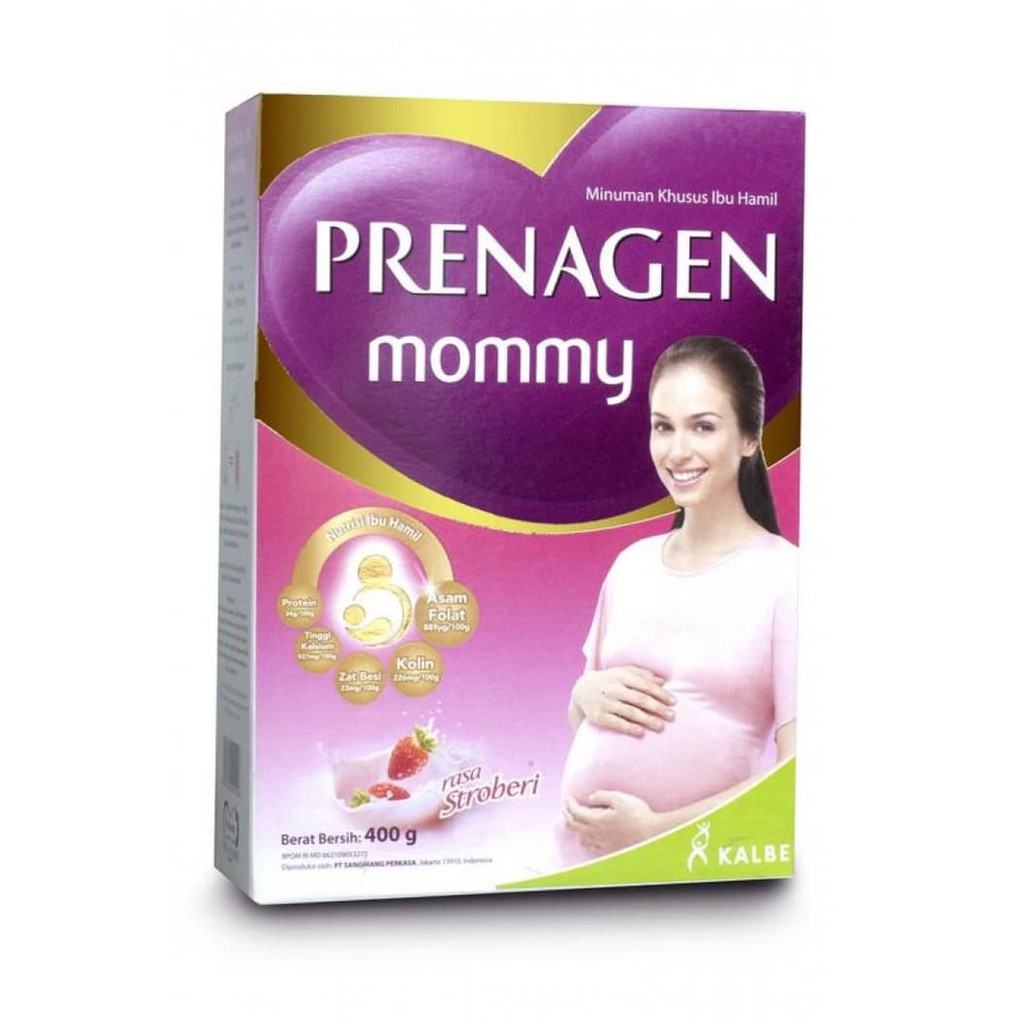 

promo- Prenagen Mommy Strawberry 400gr - Susu Nutrisi Ibu Hamil - 1set