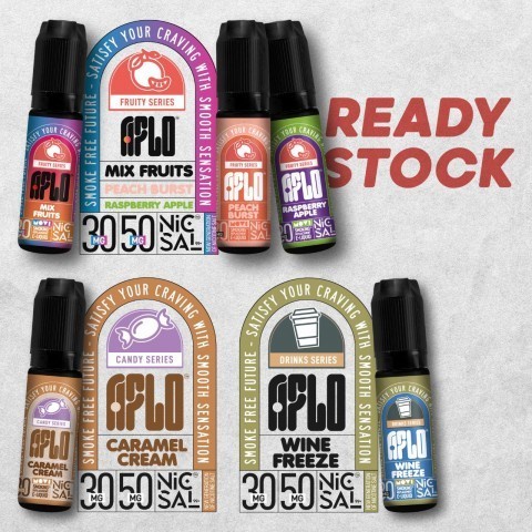 LIQUID NICSAL99+ AFLO CANDY SERIES AFLO CARAMEL CREAM 15ML