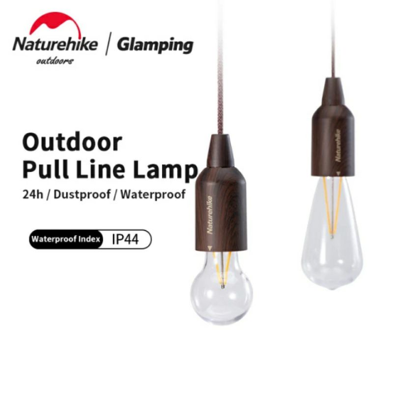 Jual Lampu Tenda Camping Bohlam Filamen Led Naturehike Nh Zm Outdoor Pull Line Lamp Lentera