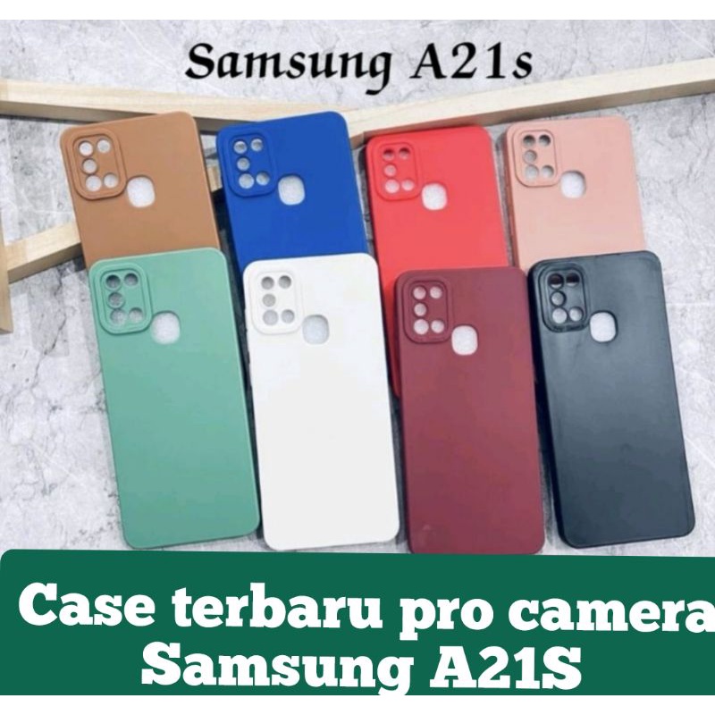 CASE TERBARU MACARON PRO CAMERA TIPE SAMSUNG A21S